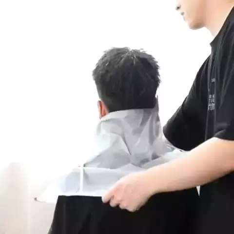 DIY Hair Cutting Cloak Umbrella