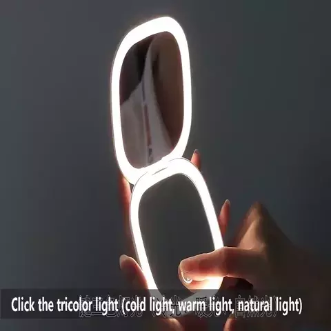LED Magnifying Compact Mirror